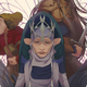 A section of the cover for Jim Henson’s The Dark Crystal: Age of Resistance comic book.